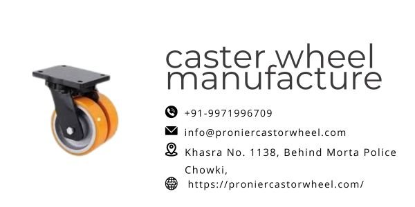 caster wheel manufacturer