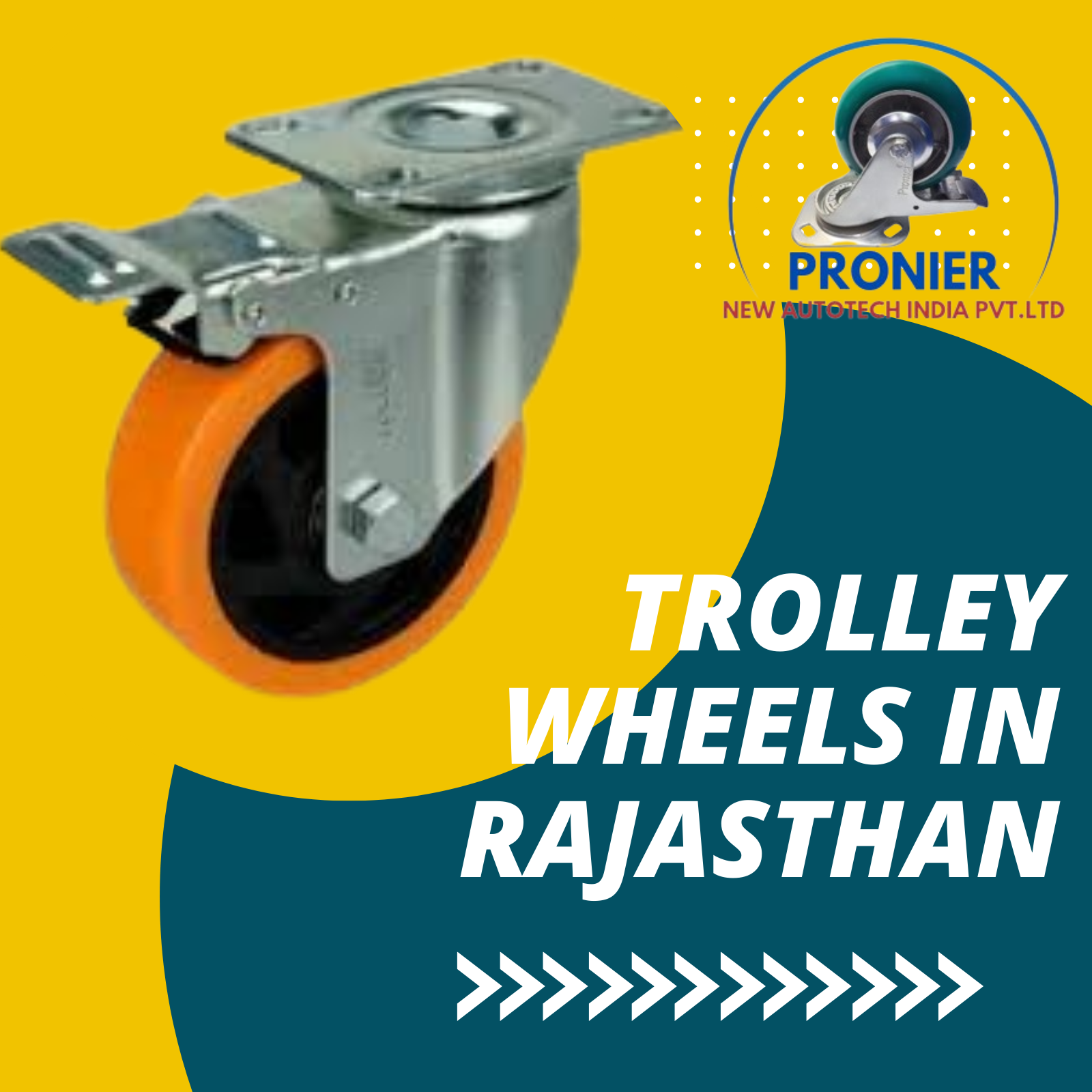 Trolley Wheels in Rajasthan,